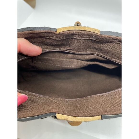 Coconut Handmade Handbag BohoSummer Purse - Picture 7 of 9